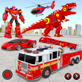 camión bomberos robot juego Mod