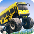 Crazy Monster Bus Stunt Race icon