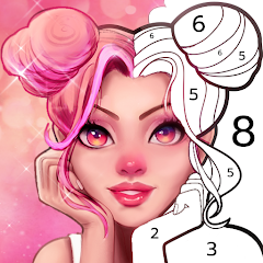 Coloring Game: Paint by Number Mod Apk 3.11.28 [Unlimited money][Unlimited hints]