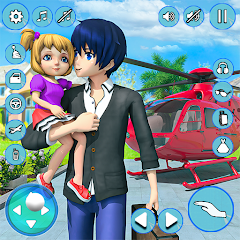 Anime Father Virtual Family icon