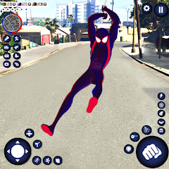 Miami Rope Hero Spider Games MOD