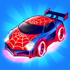 Merge Neon Car: Idle Car Merge Mod Apk 2.33.02 [Unlimited money]