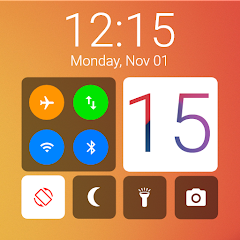 Lock Screen iOS 15 Style Mod
