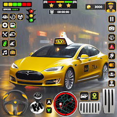 City Cab Driver Car Taxi Games Mod