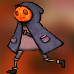 pumpkin panic halloween horror icon