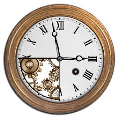 Hourly chime clock + wallpaper icon