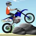 Enduro extreme motocross stunt icon