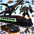 Dino Transform Robot Car Game Mod