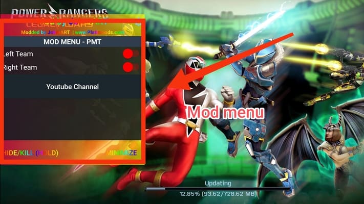 Power Rangers: Legacy Wars MOD APK Review And Video Guide for Android Banner