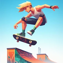 Ramp Rider: Ramp Skating Mod Apk [Tidak Terkunci]