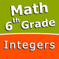 Operations with integers icon