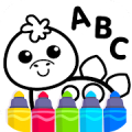 Desenhar ABC jogos para crianças! Colorir Alfabeto Mod