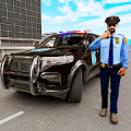 Condução de carro de polícia Mod