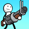 One Gun: Stickman оффлайн игры Mod