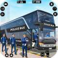 US Police Bus Simulator Game icon