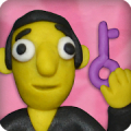 12 LOCKS: Plasticine room icon