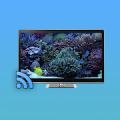 Aquariums on TV via Chromecast icon