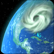 Wind Map Hurricane Tracker, 3D Mod