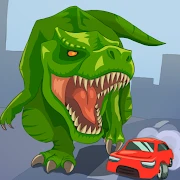 Jurassic Dinosaur City Rampage Мод Apk 2.9 [Убрать рекламу][Бесплатная покупка]