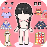 Vlinder Doll: Dress up games icon