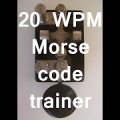 20 WPM CW Morse code trainer‏ Mod