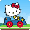 Hello Kitty لعبة سباق مغامرة Mod