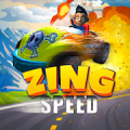 سرعة Zing: Super Kart Run! Mod