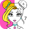 Girls Coloring Book for Girls icon