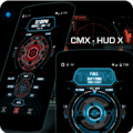 CMX - HUD X  · KLWP Theme‏ Mod