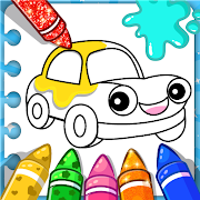 Cars Coloring Book Kids Game Mod
