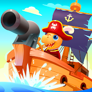 Dinosaur Pirate Games for kids Mod