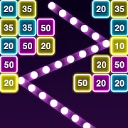 Brick Breaker Glow Mod Apk 1.0.0.20 [مال غير محدود]