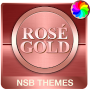 Rosé Gold theme for Xperia Mod