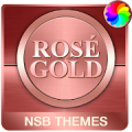 Rosé Gold theme for Xperia Mod