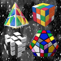 Magic Cubes of Rubik and 2048‏ Mod