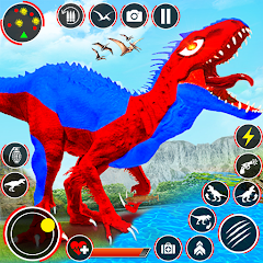 Wild Dinosaur 3D Hunting games Game for Android - Download