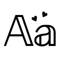 Fonts - Teclado para Letras Mod