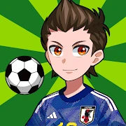 机でサッカー