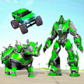 Rhino Robot Car Transform Game icon