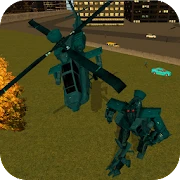 Robot Helicopter Mod Apk 1.1 [Uang yang tidak terbatas]