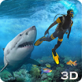 Tubarão Ataque Lança pesca 3D Mod