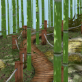 Живые обои Бамбуковая роща 3D Mod