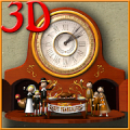Thanksgiving Animated Clock 3D Mod