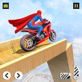 Super Heroi Mega Rampa GT Bici Mod