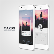 Cards Theme for KLWP Mod