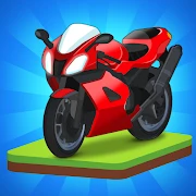Merge Bike game Idle Tycoon Mod