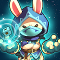 Rabbit in the moon icon