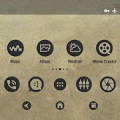 shadowy | Xperia™ Theme + icon icon