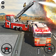 Fire Engine Truck Driving Sim Mod