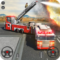 Fire Engine Truck Driving Sim icon